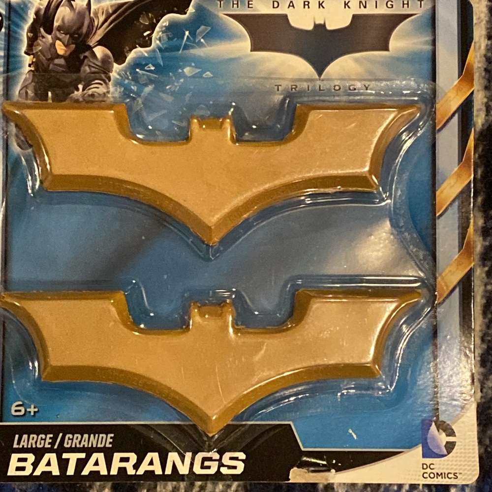 Dark Knight Batarang set. Sealed.